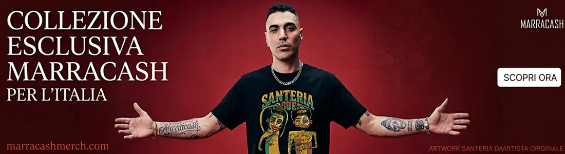 Banner for Marracash Merch Official Store